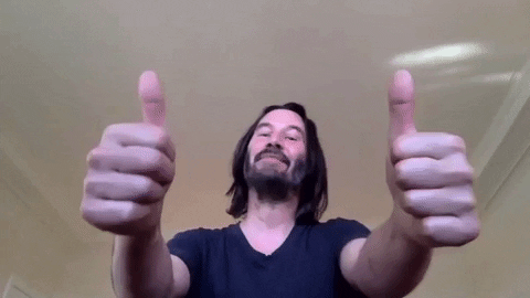 Keanu Reeves Thumbs Up GIF by Lionsgate - Find & Share on GIPHY