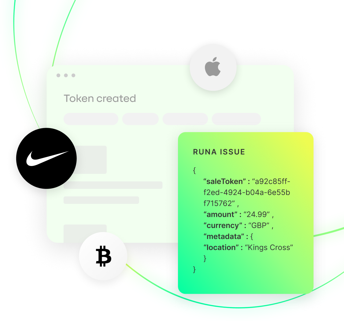 The Runa Issue API allows you to create, manage and distribute your own gift card or digital currency