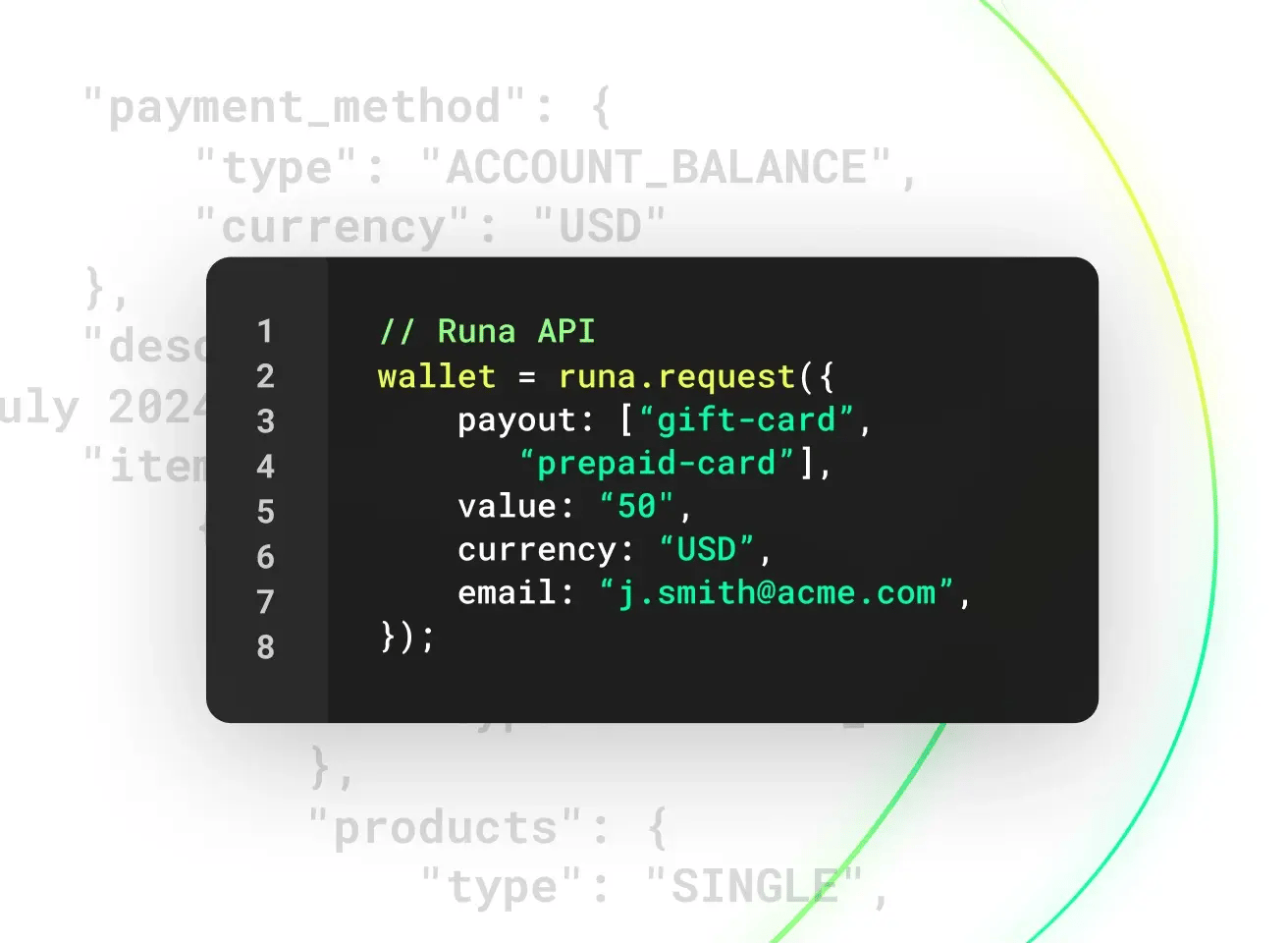 the-runa-api-code-snippet
