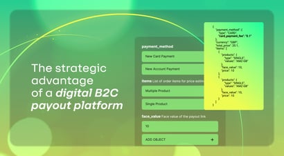 The strategic advantage of a digital B2C payout platform