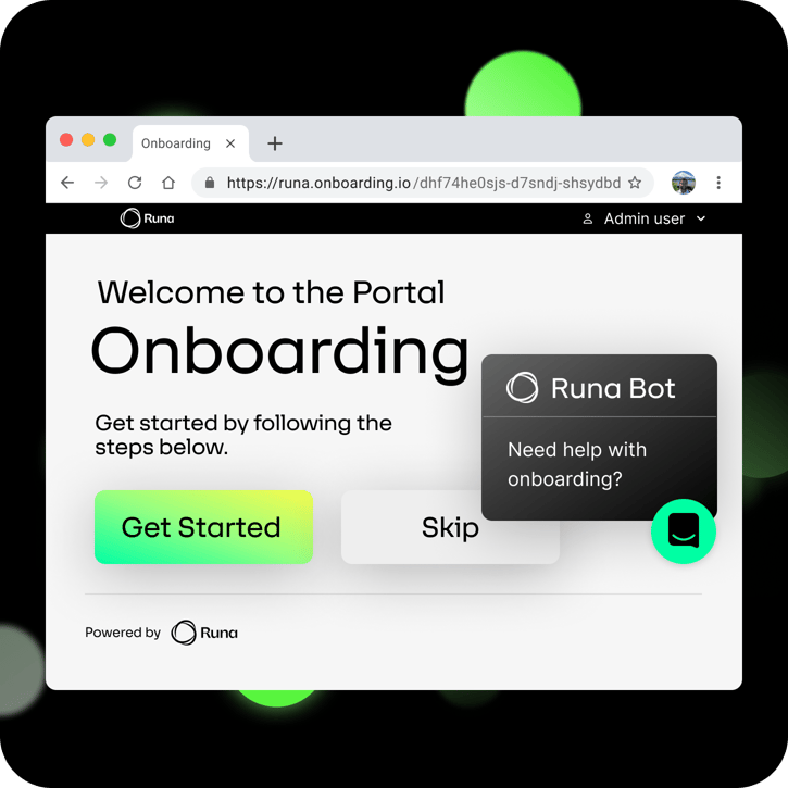 With Runa you can go live in under a week. Runa offers 24/7 live human support and strategic advice for growht.