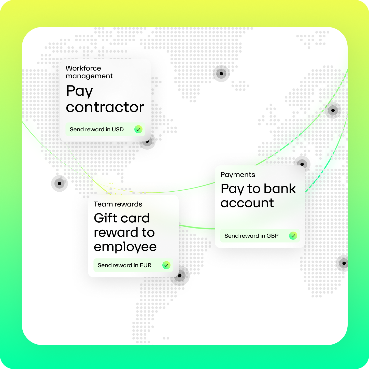 Runa Network offers payouts in 190 countries