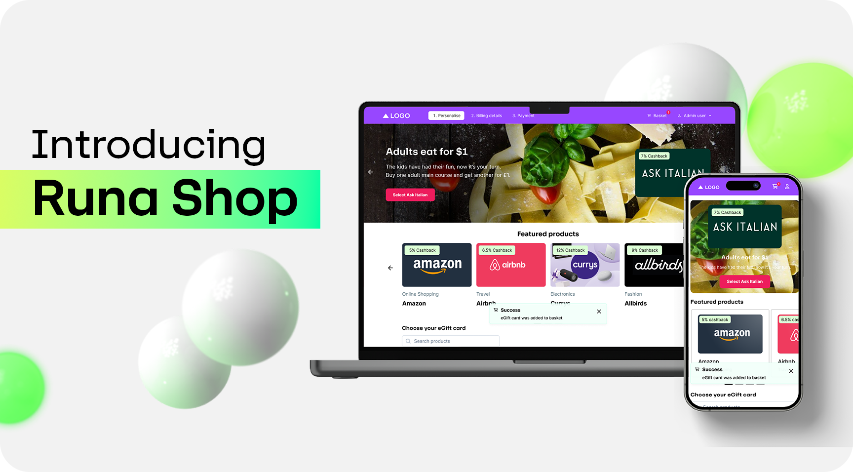 Introducing Runa Shop, the future of gift card commerce