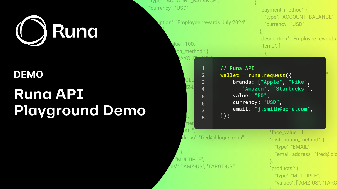 Try out the Runa API in the new Runa Playground