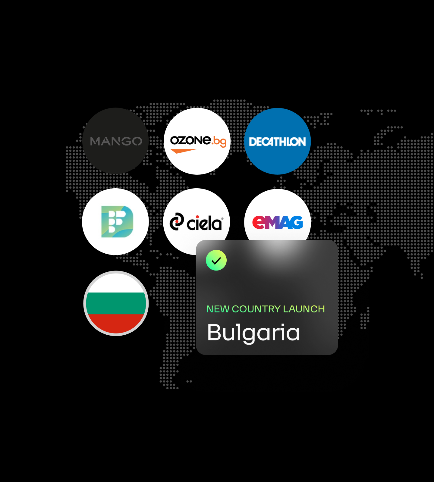 Send fee-free payouts to Bulgaria today