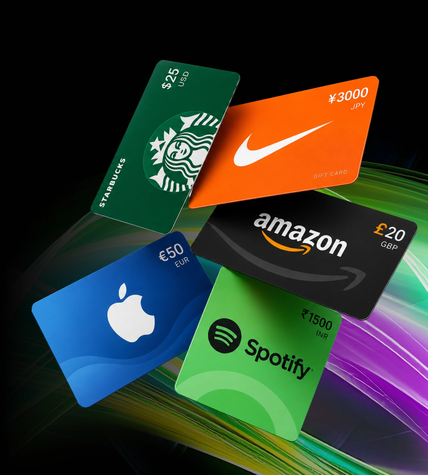 Fee-Free, Global Gift Cards
